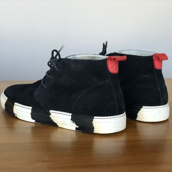 Del Toro Chukka Suede Sneakers/Black 

Men’s Size 9 handmade in Italy - Picture 5 of 11
